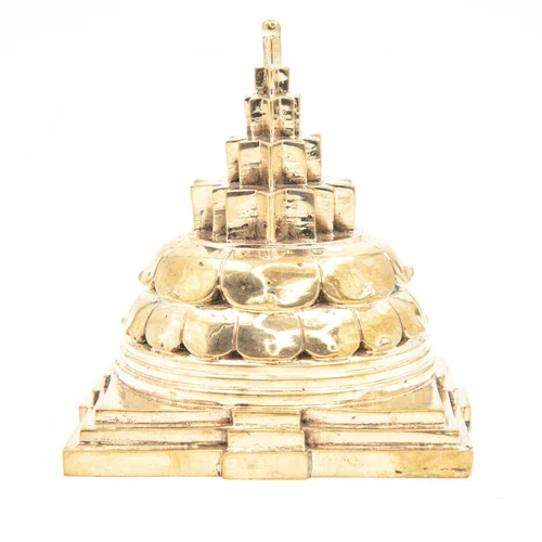 5 inch Bronze Maha Meru Shree Yantra Statue