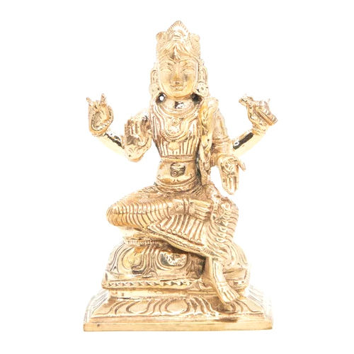 4 Inch Bronze God Balambigai Statue - Color: Golden