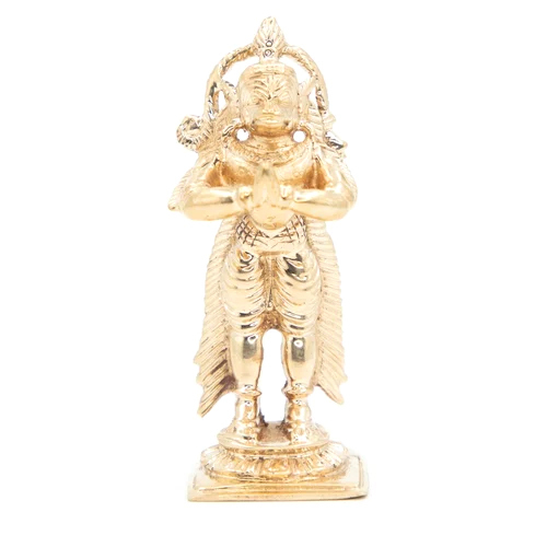 2.5 inch Bronze God Standing Hanuman Statue