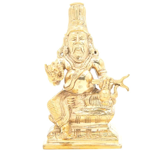 6 inch Bronze God Agasthiyar Statue