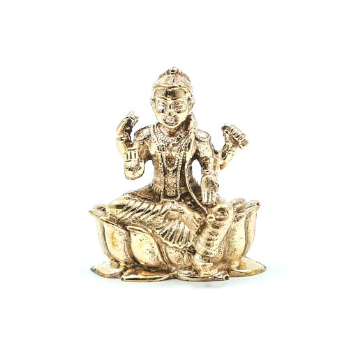 1.5 Inch Bronze God Balambigai Statue - Color: Golden