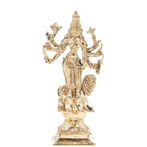 6 inch Bronze God Durgai Statue