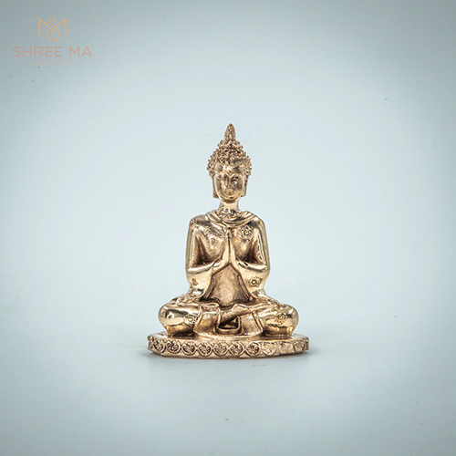 3 inches Buddha Panchalogam Bronze Idol