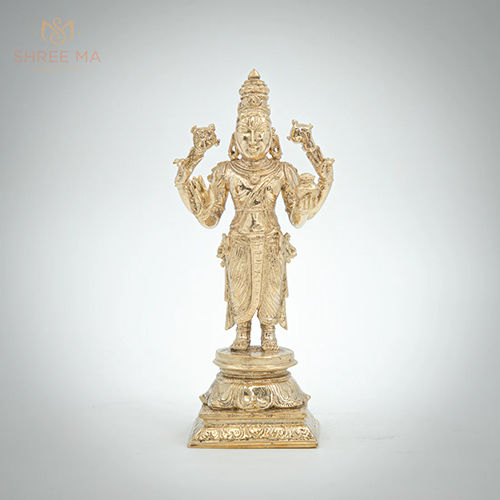 7inch Dhanwantri Handmade Madhuchista Vidhana Panchaloha Bronze