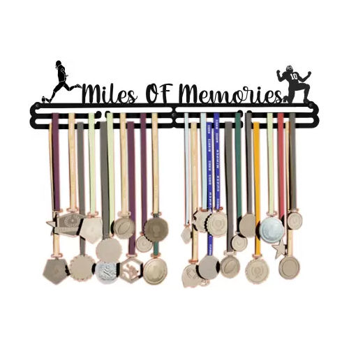 40cm Miles Of Memories Hanger Medal