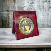 7.75 Inch Wooden Trophy For Corporate - Color: Brown