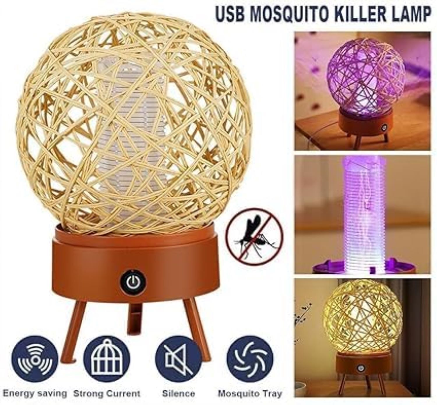 2 In 1 Mosquito Killer Lamp usb Night Lamp