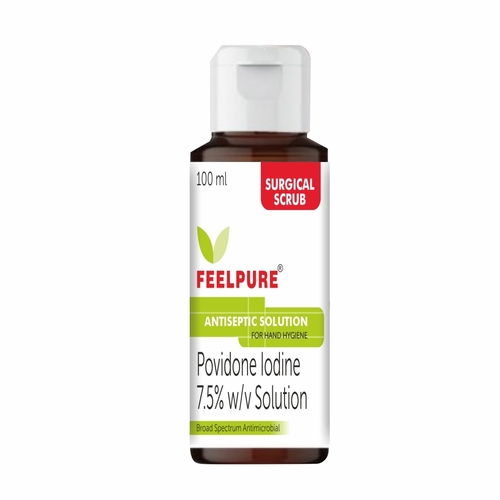Surgical scrub Povidone Iodine 7.5% Solution 100ml
