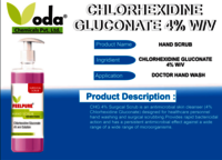 CHG 4% Surgical Scrub Chlorhexidine Gluconate 4% Solution 500ml