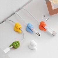 Thumb Holder Wall Hooks - Plastic, 16 Pcs Thumb Shape Multi-colored Adhesive Hooks For Wire Organizer, Key Hanger, Makeup Brush Holder