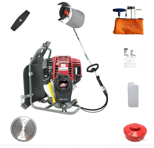 Back Pack 4 stroke GX 35 Brush cutter with free accessories