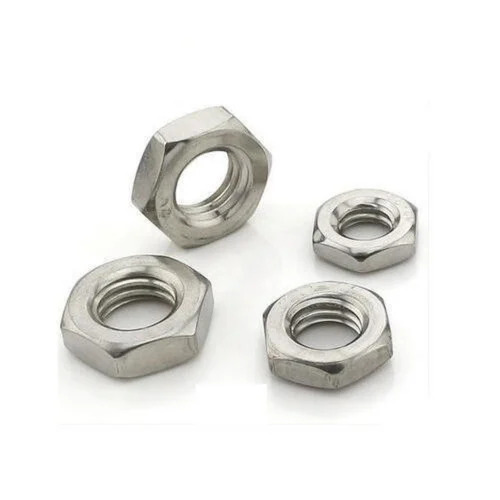 Stainless Steel Hexagon Thin Nuts