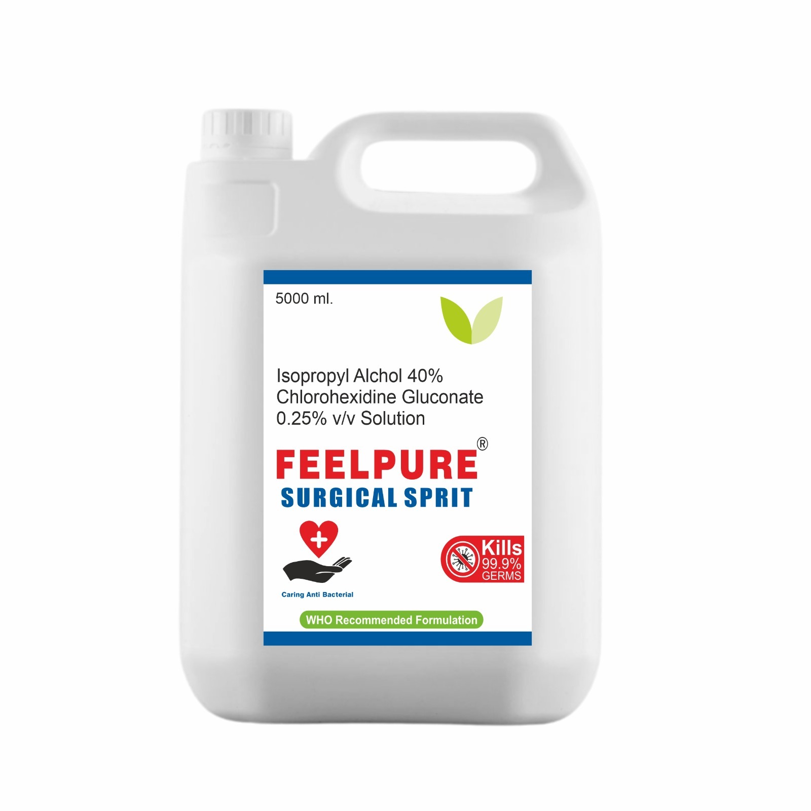 IPA 40% CHG 0.25% Surgical Spirit ISOPROPYL ALCOHOL 40% CHLORHEXIDINE GLUCONATE 0.25% SOLUTION 500ml