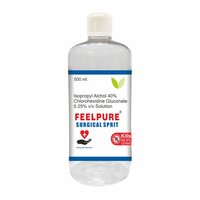 IPA 40% CHG 0.25% Surgical Spirit ISOPROPYL ALCOHOL 40% CHLORHEXIDINE GLUCONATE 0.25% SOLUTION 500ml