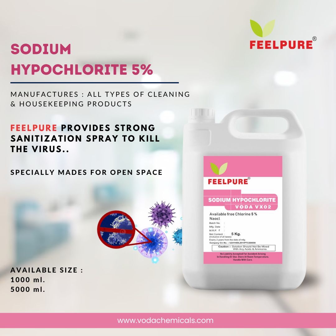Sodium Hypochlorite 10% 1 Liter