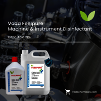 Hemodialysis Disinfectant Citric Acid 21% Solution DIALYSIS MACHINE DISINFECTANT 1 Liter