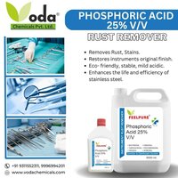 Instrument Disinfectant Phosphoric Acid 25% Solution 1 Liter Instrument Rust remover