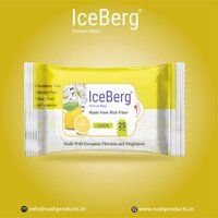 ICEBERG PREMIUM REFRESHING LEMON WET WIPES