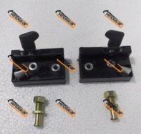 Inner Latch Lock Set Escorts - Color: Black