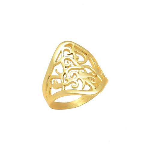 New arrival designer golden ring for woman