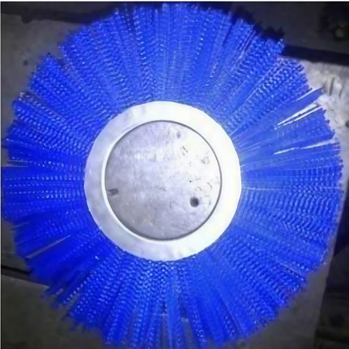 Road Cleaning Brush - Bristle Color: Blue