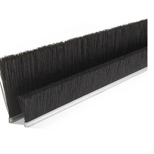 Weather Strip Brush Seals - Bristle Color: Black