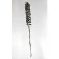 Twisted Wire Hole Cleaning Brush - Durable Nylon & Pp Bristles, Adjustable Length For Tight Spaces, Comfortable Gi Wire Handle