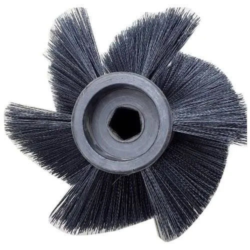 Distillery Industrial Brush - Bristle Color: Grey