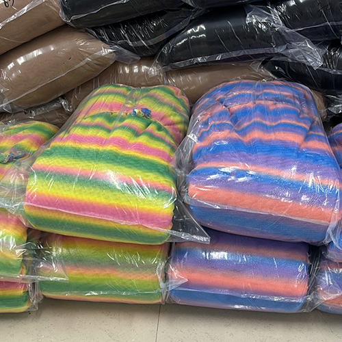 Mesh Printing And Foil Fabric