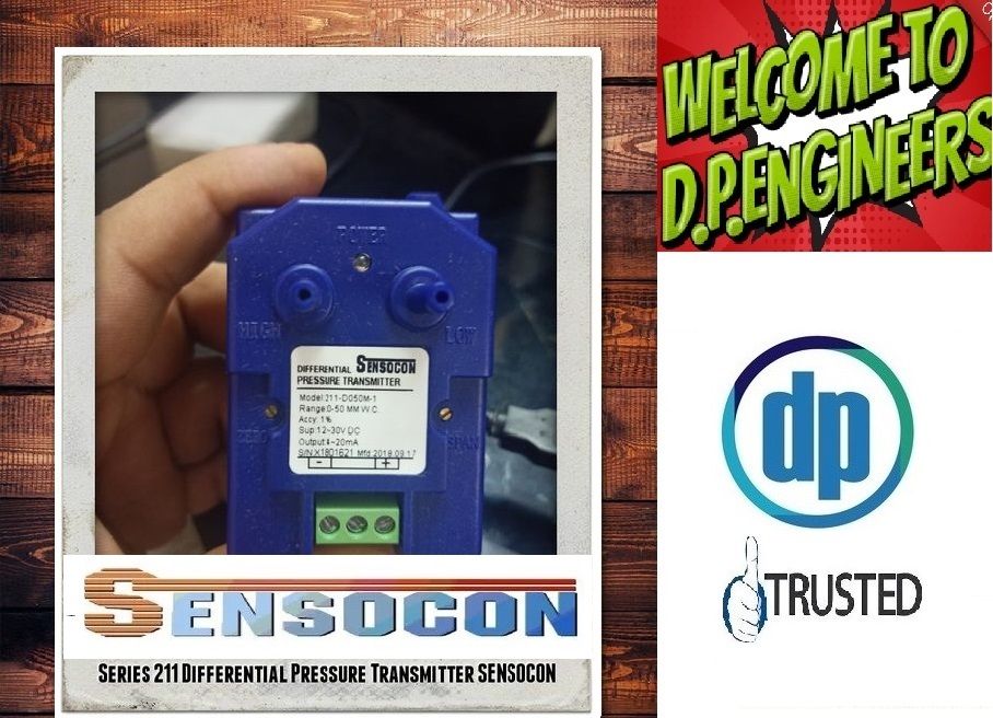 Sensocon USA 211-D005K-3 Differential Pressure Transmitter From Odagaon Nayagarh Odisha India