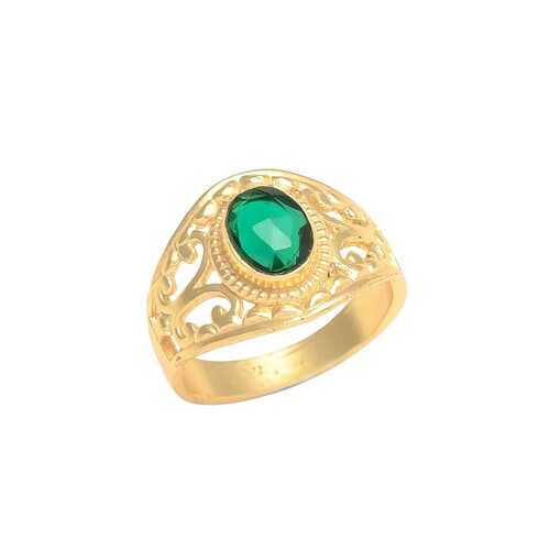 New arrival emerald hydro gemstone designer ring for man