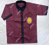 School Uniform Shirts - Cotton Polyester Blend, Customized Logo, Classic Collar Style, Unisex For Ages 4-19, Short & Long Sleeve Options, Durable And Stylish Design