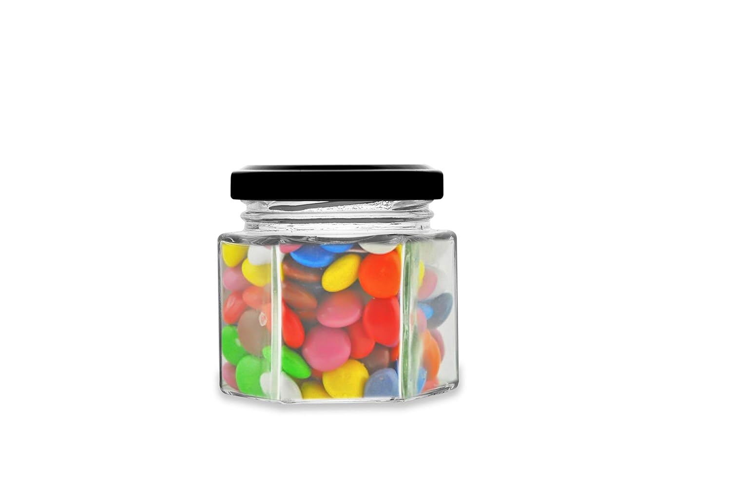 CROCO JAR Hexagon Glass Jar 100ML