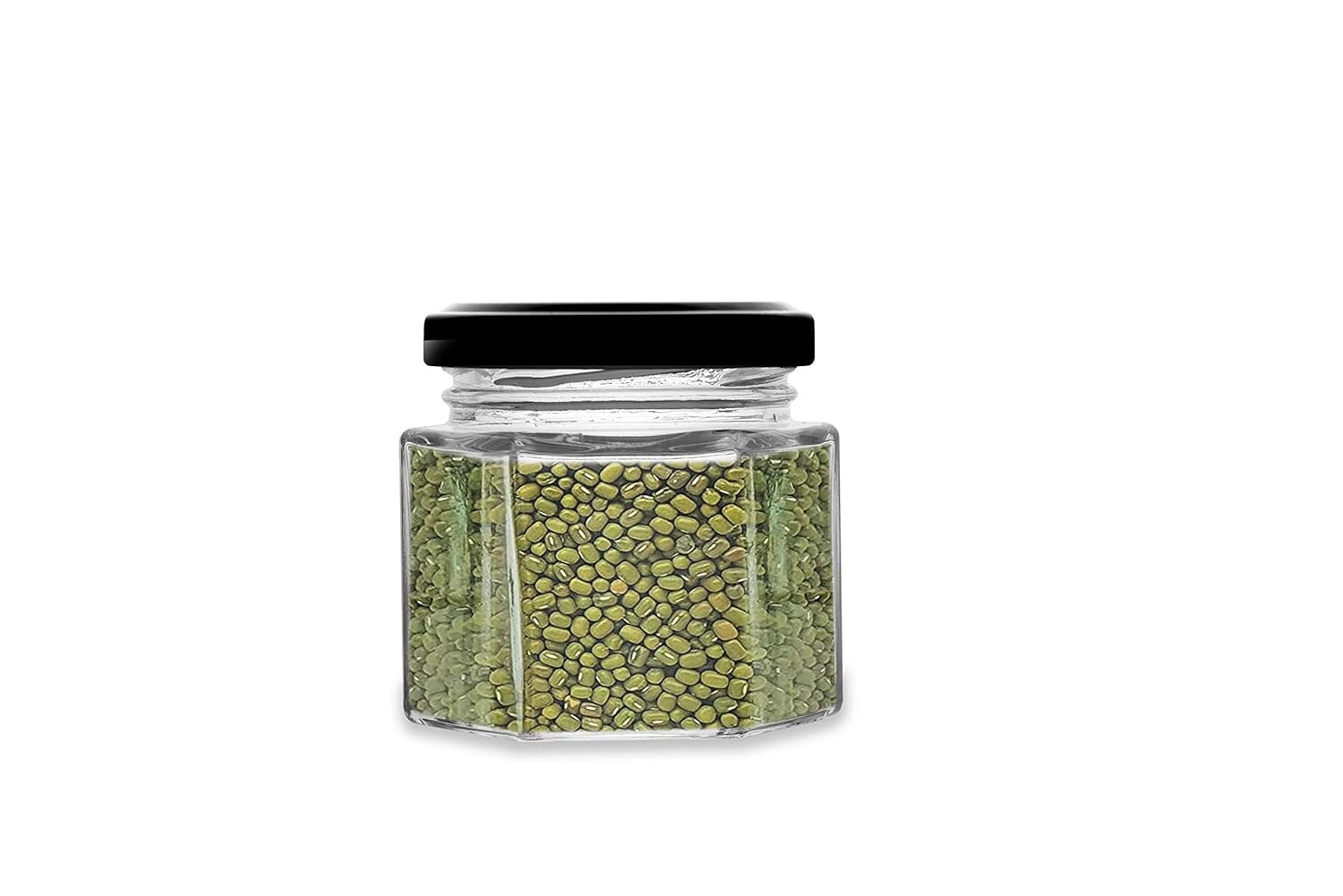 CROCO JAR Hexagon Glass Jar 100ML