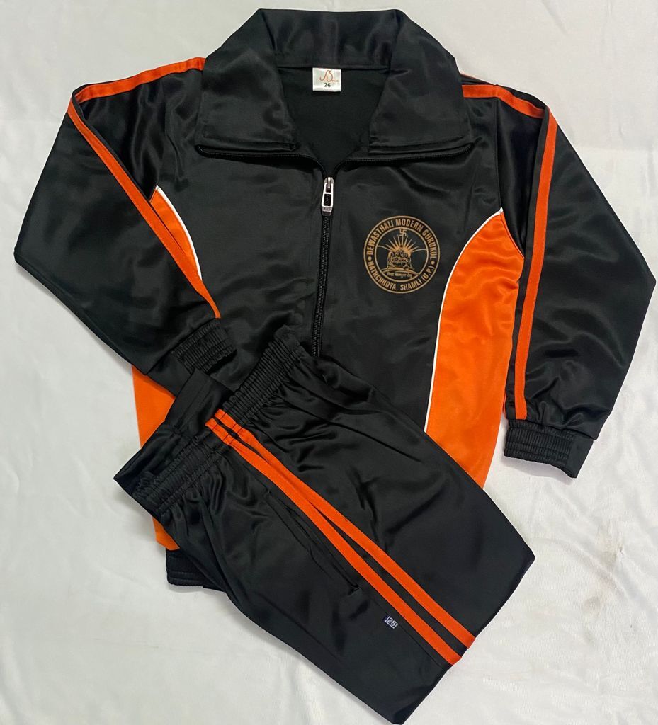 School Fleece Tracksuit Upper