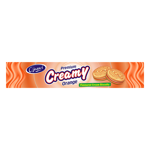 Premium Orange Flavoured Cream Biscuits