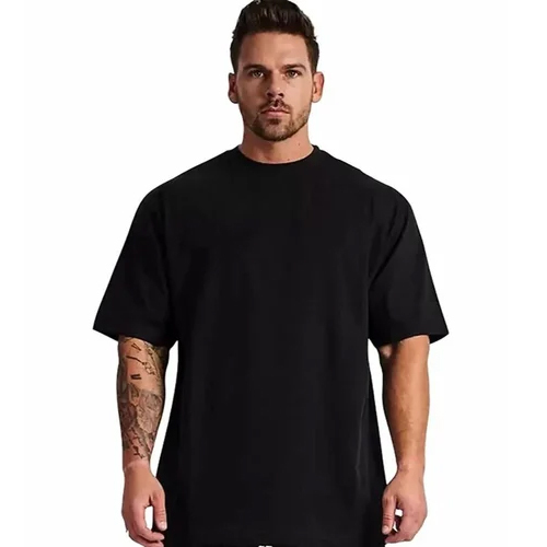 Mens Oversize Plain T-Shirt