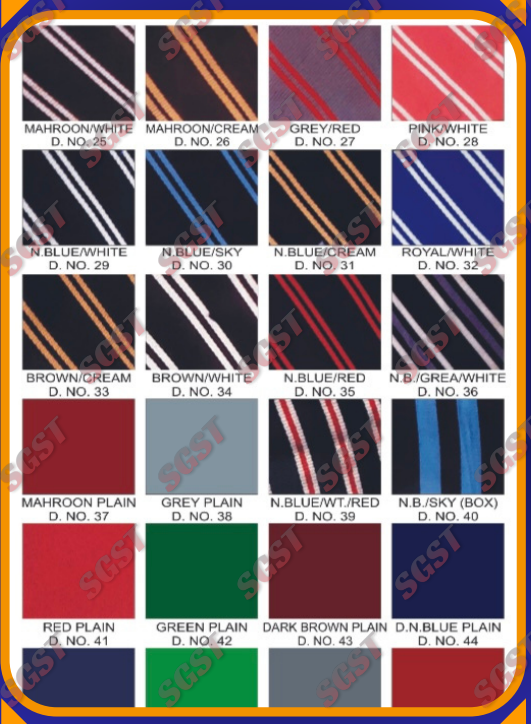 Polyster Tie Patterns