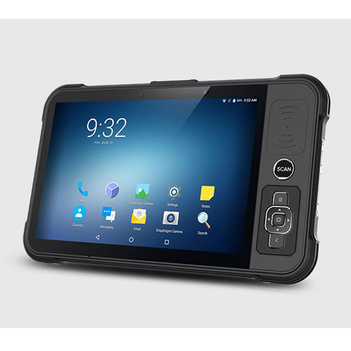 P80 Android 9 Industrial Tablet - Color: Black