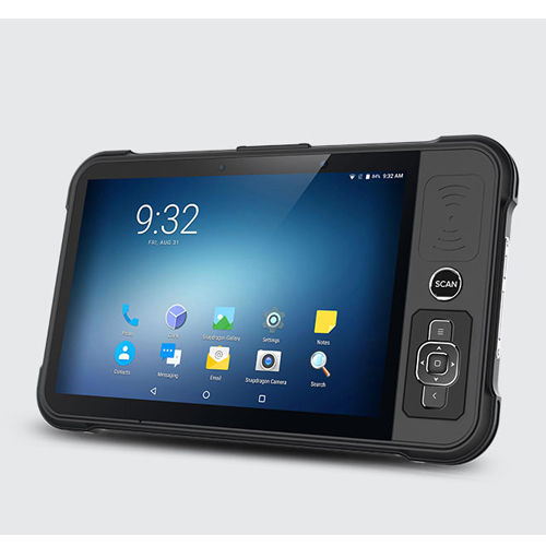 P80 Android 9 Rfid Tablet - Color: Black