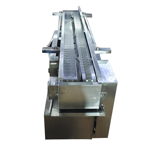 Double Row Metallic Slat Chain Conveyor