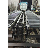 Roller Conveyor With Dragging System - Material: Stainless Steel