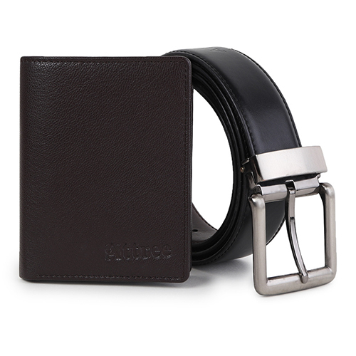 Black Color Belt And Wallet Combo - Color: Different Available