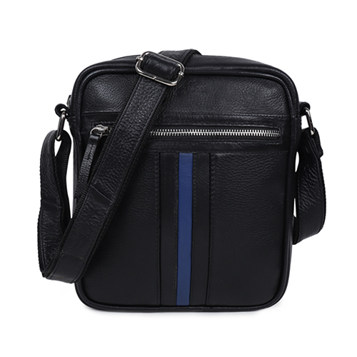 Mens Leather Messenger Bag - Color: Different Available