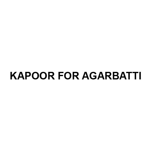 Kapoor For Agarbatti - Color: White