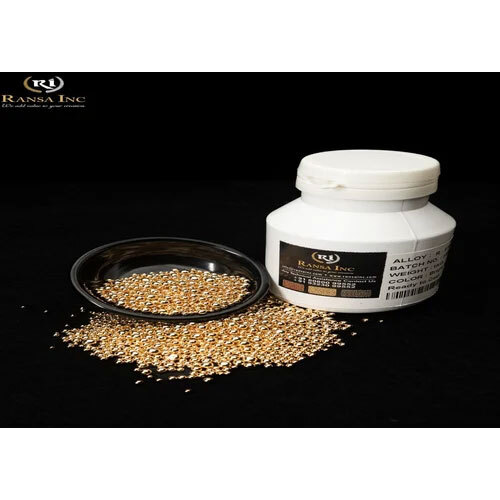 MASTER ALLOYS FOR DARK YELLOW GOLD CHR APPLICATION