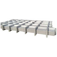 Aluminium Fire Damper - Color: Grey