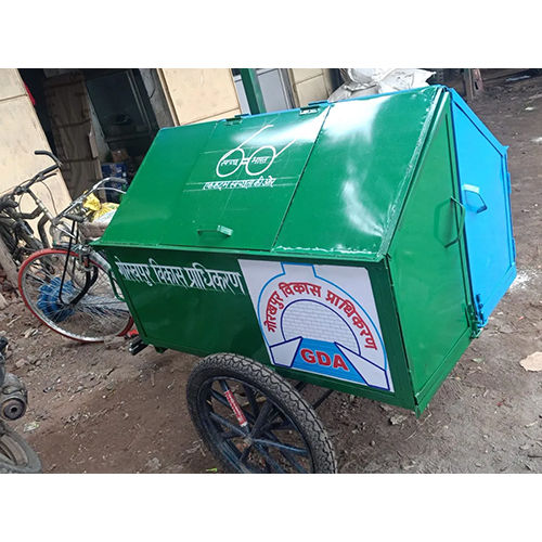 Hut Type Waste Tricycle Rickshaw - Size: Various Available