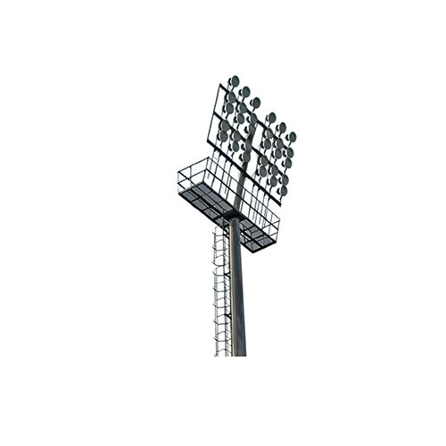 Stadium Mast Pole - Color: White