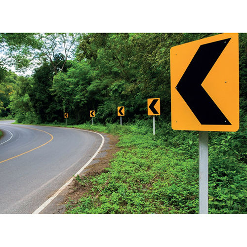 Customized Road Signages - Color: Yellow & Black